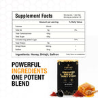 Bargad authentic Himalayan shilajit trace minerals benefit graphic