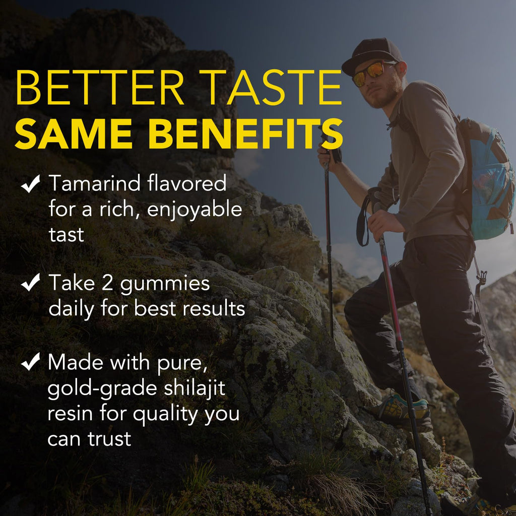 O Nature Ziran Shilajit 3000 milligram dietary supplement nutritional facts label