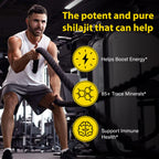 Healthcare2026 organic shilajit gold capsules with ashwagandha ingredient breakdown