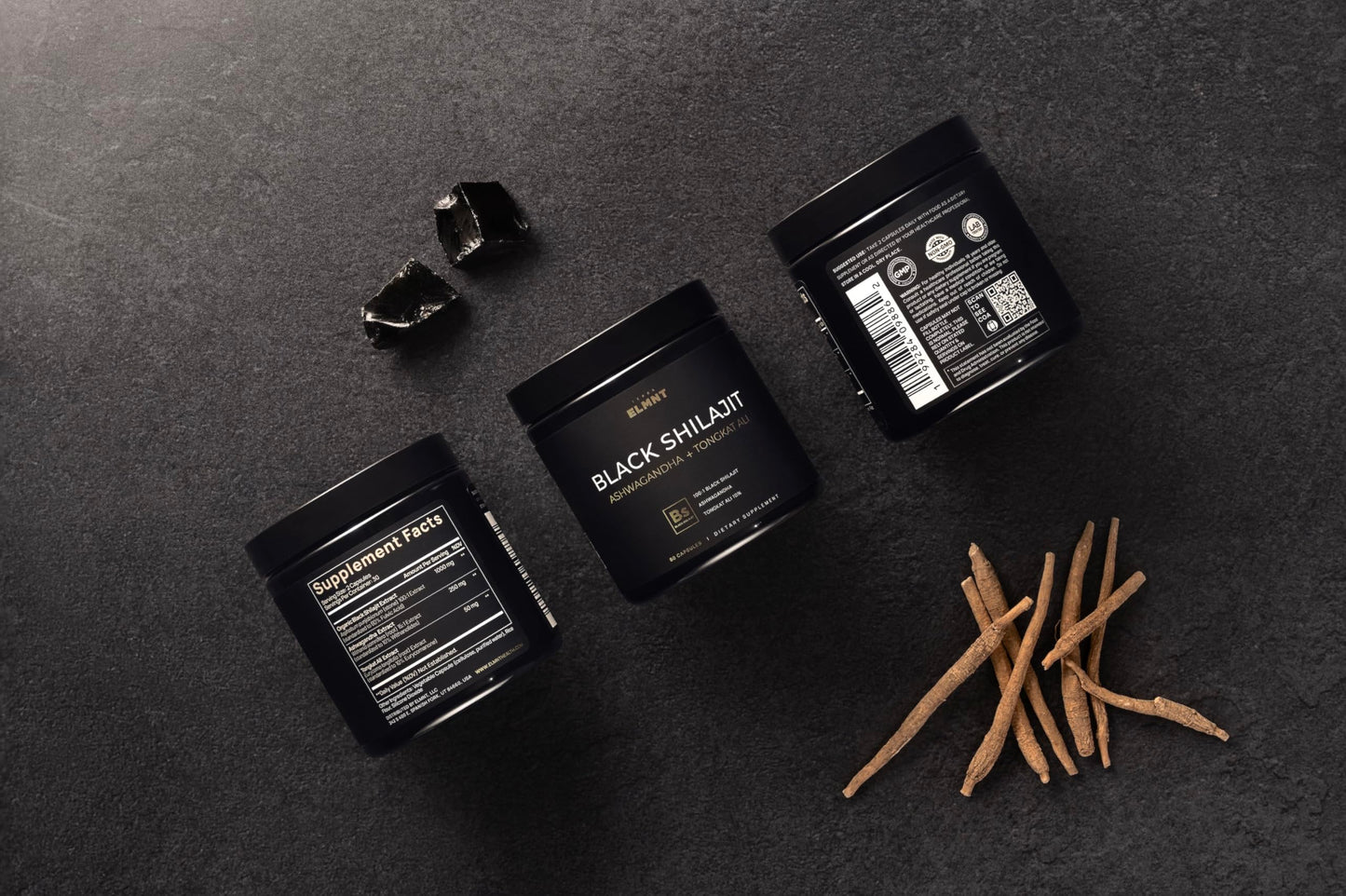 TERRA ELMNT formula featuring sixty percent fulvic acid for men