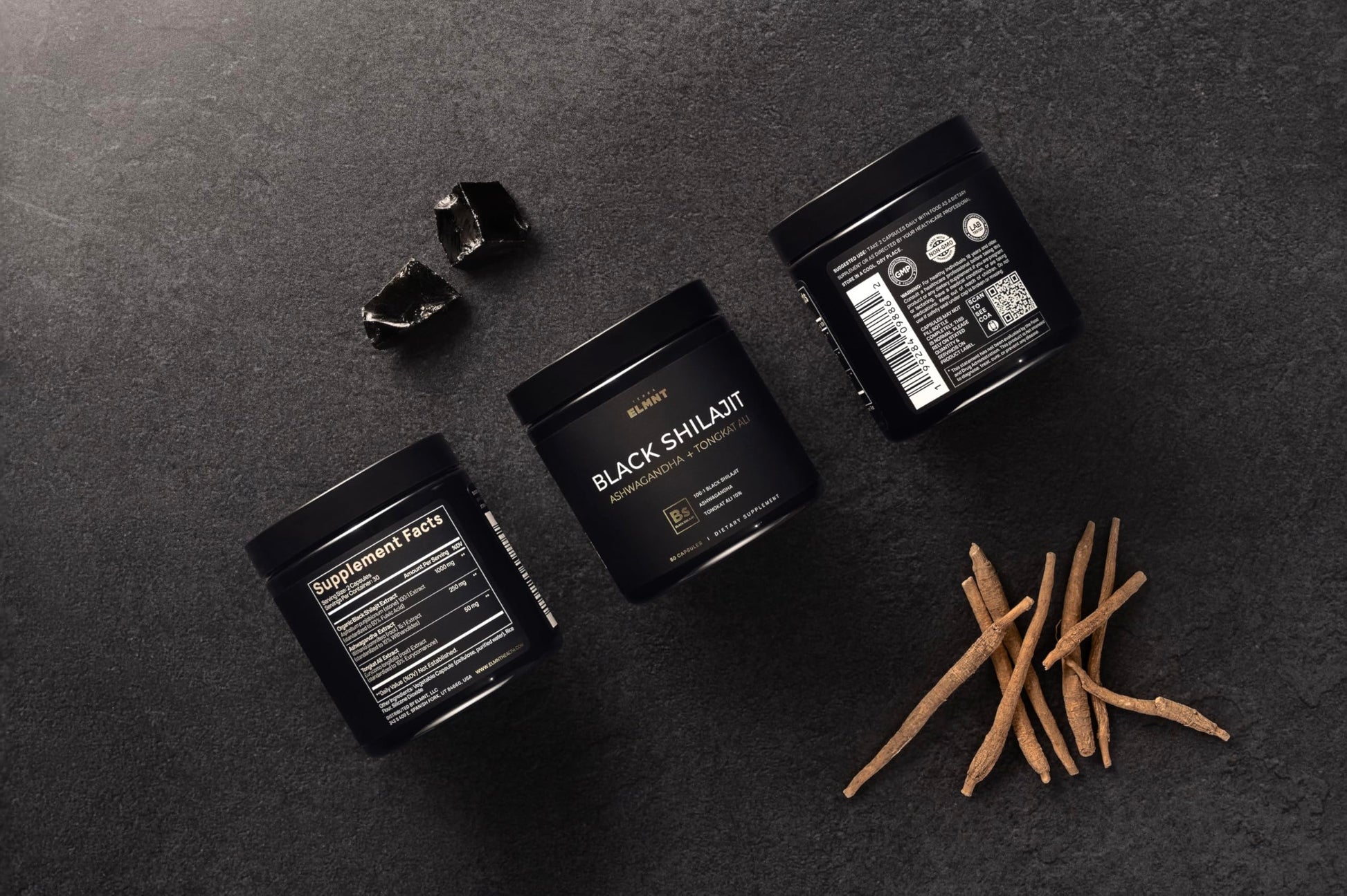 TERRA ELMNT formula featuring sixty percent fulvic acid for men