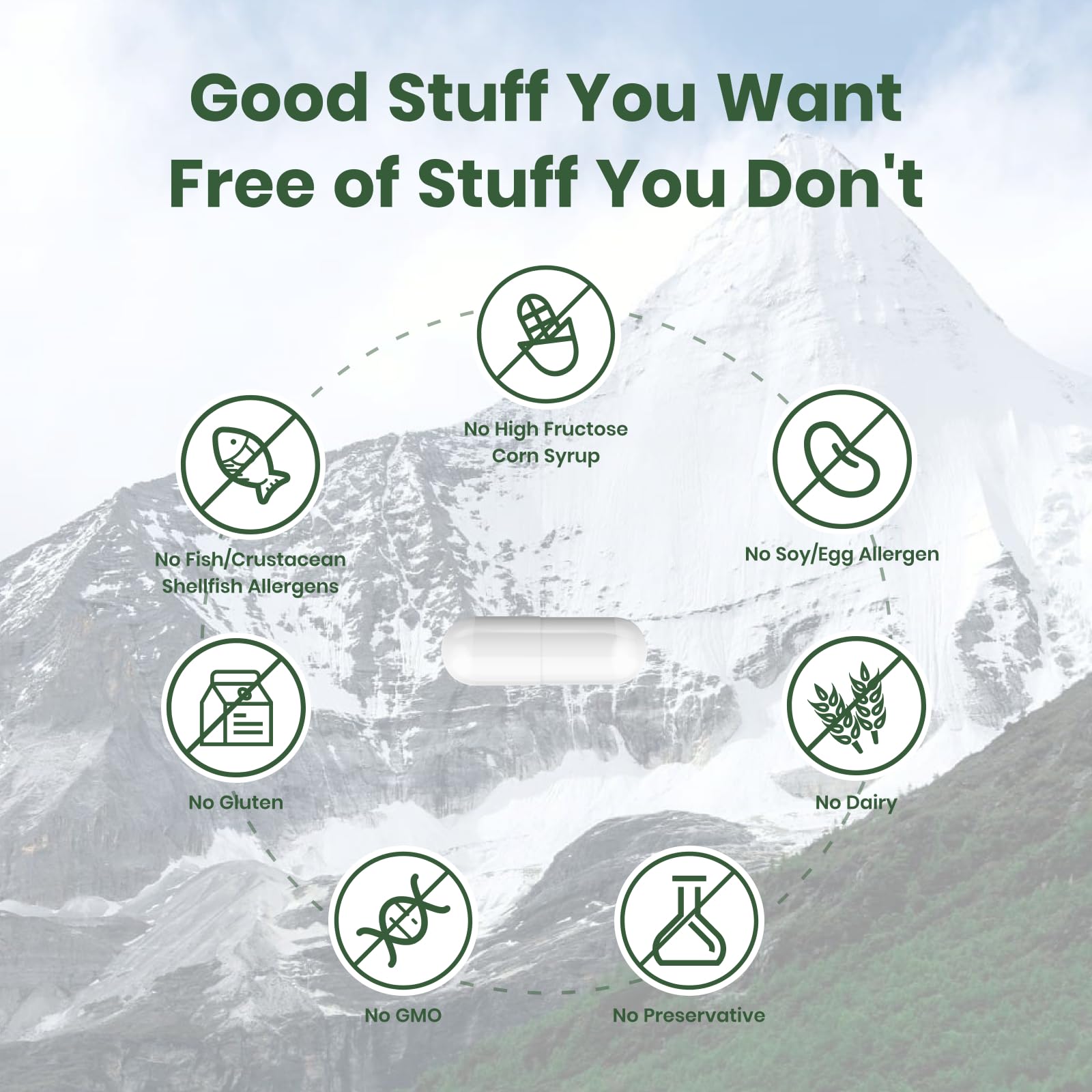 Flynew shilajit capsules for men and women wellness supplement view