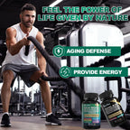 Gujisa Boysea natural sea moss and shilajit complex dietary supplements lifestyle view