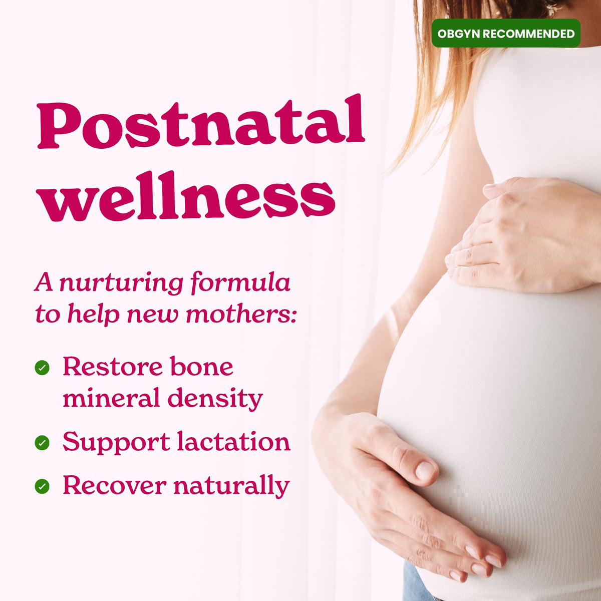 Better Alt adaptogen blend lifestyle view showing mess-free herbal supplement for active women.