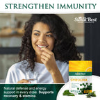 Close up view of the cracked cell wall green spirulina tablets for high absorption.
