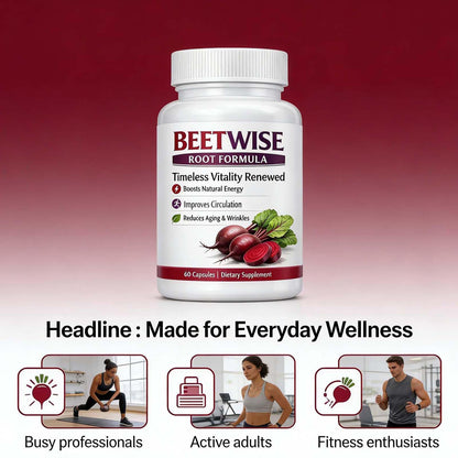 Natural stamina and cardiovascular support dietary capsules lifestyle view.