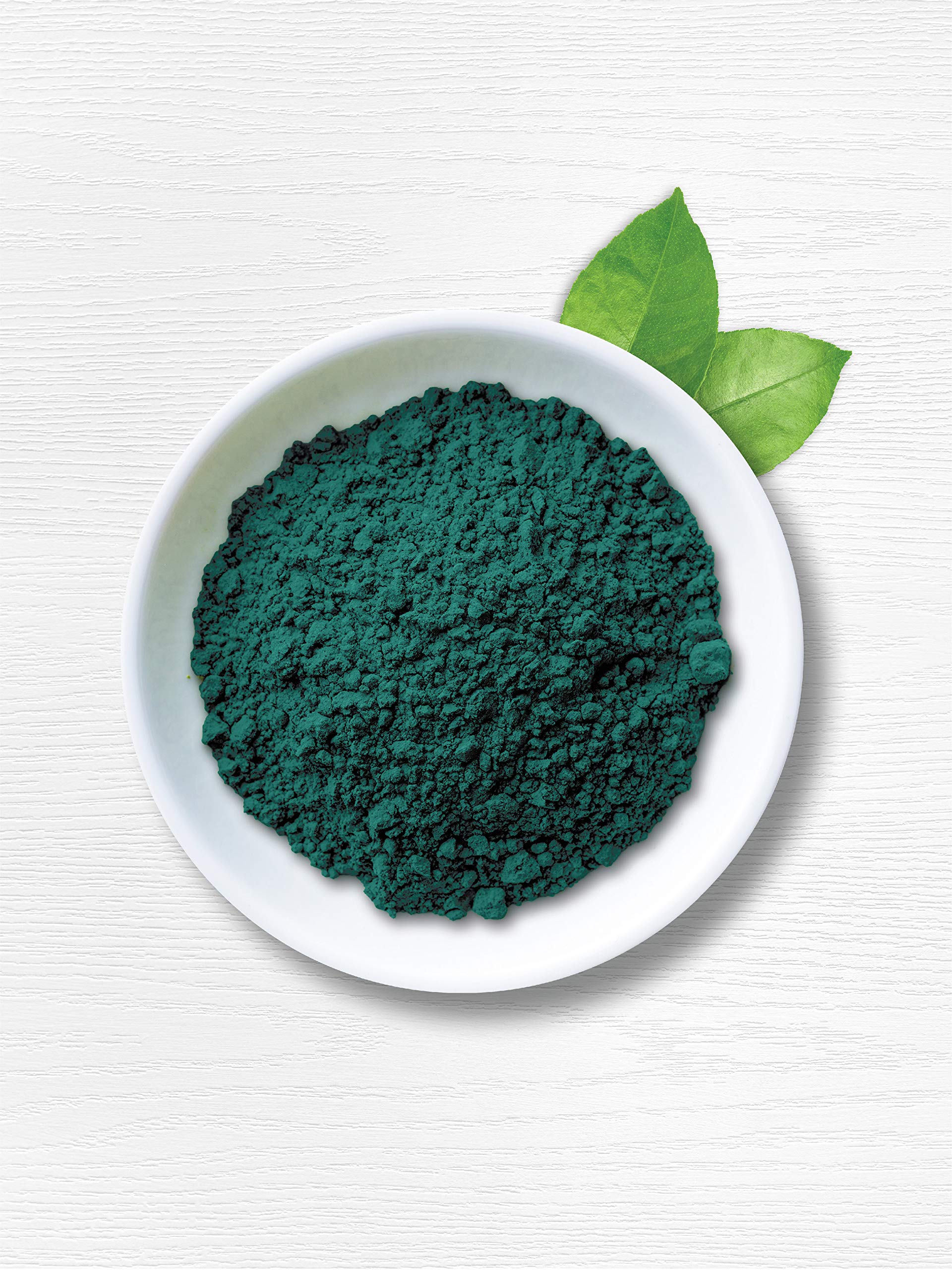 Pure green spirulina powder dietary supplement facts