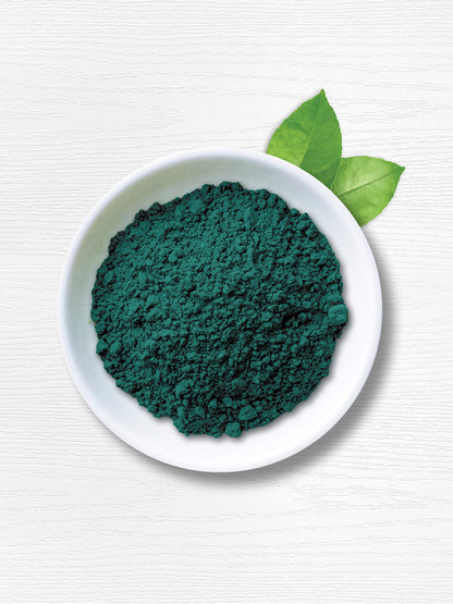 Pure green spirulina powder dietary supplement facts