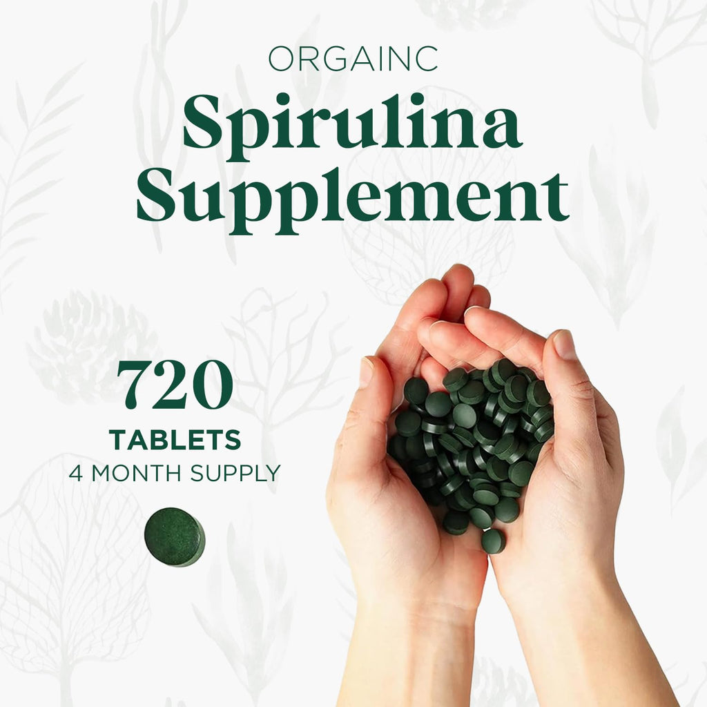 Probase Nutrition green algae superfood supplement packaging showing USDA organic and vegan certifications.