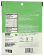 Organic spirulina powder 4 ounce container showing nutritional facts and USDA organic seal