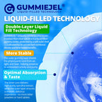 Nextdia GummieJel liquid filled antioxidant gummies texture view