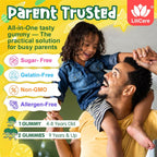 LiliCare kids superfood multivitamin pack of two bottles imported from the USA.