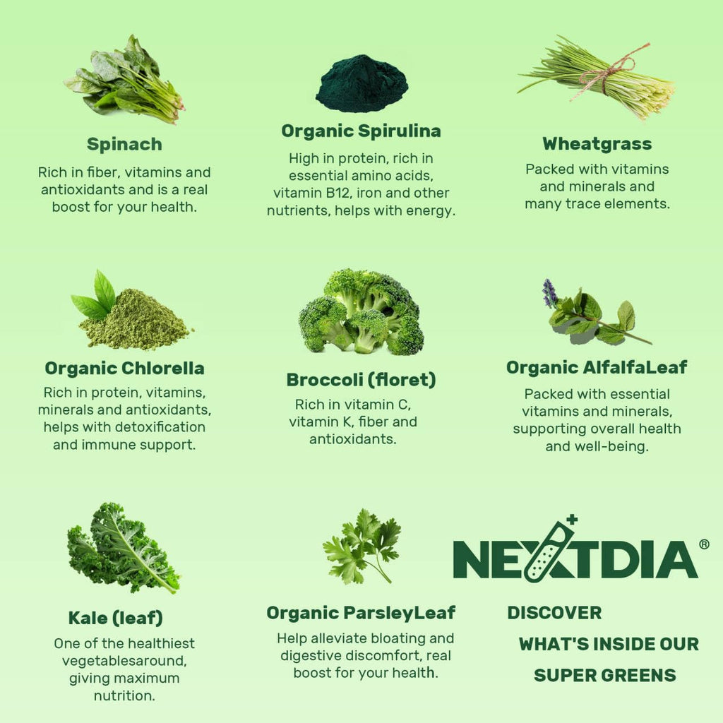 Newellme superfood multivitamin gummies side label details on digestive wellness