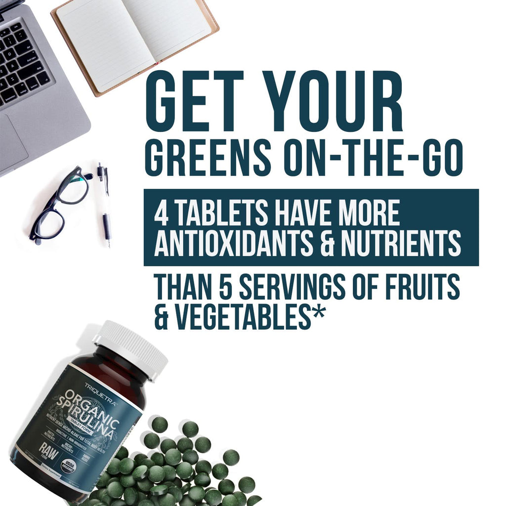 Triquetra Health organic superfood protective seal and premium packaging container.