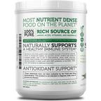 Premium imported Zazzee spirulina One Kilogram jar for immune support
