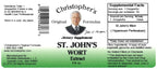 Christopher's St. John's Wort liquid extract dropper bottle packaging
