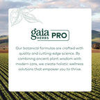 Gaia Herbs Pro St Johns Wort herbal supplement bottle displayed upright against a clean background.