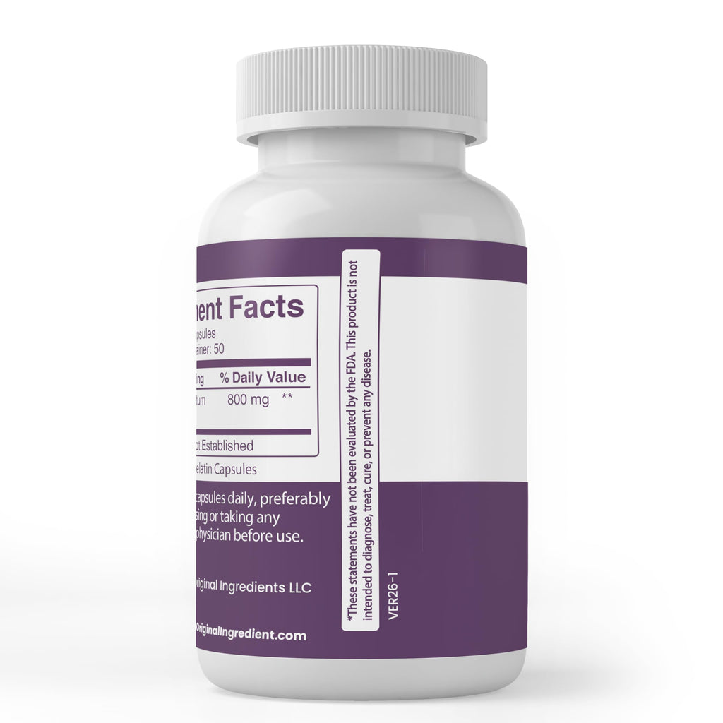 Lab verified St Johns Wort capsules with no artificial fillers or additives