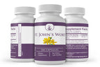 Authentic USA imported Hypericum perforatum herbal capsules for stress management