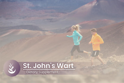 Non-GMO and gluten-free St Johns Wort capsules for emotional balance
