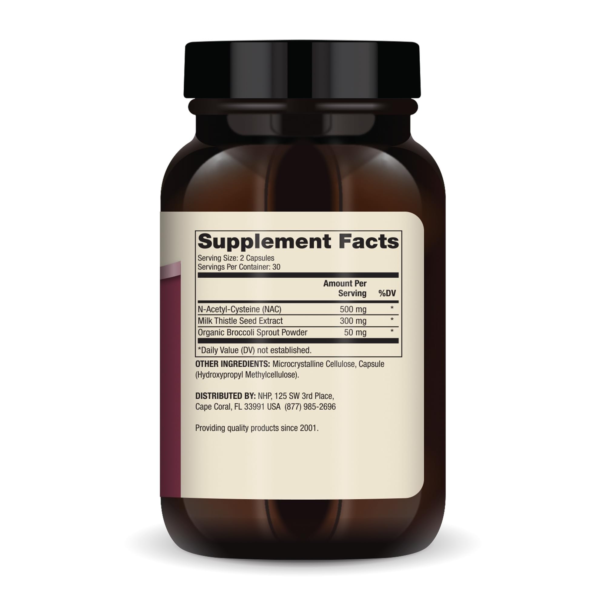 Dr. Mercola N-Acetyl-Cysteine premium liver detoxification supplement product packaging