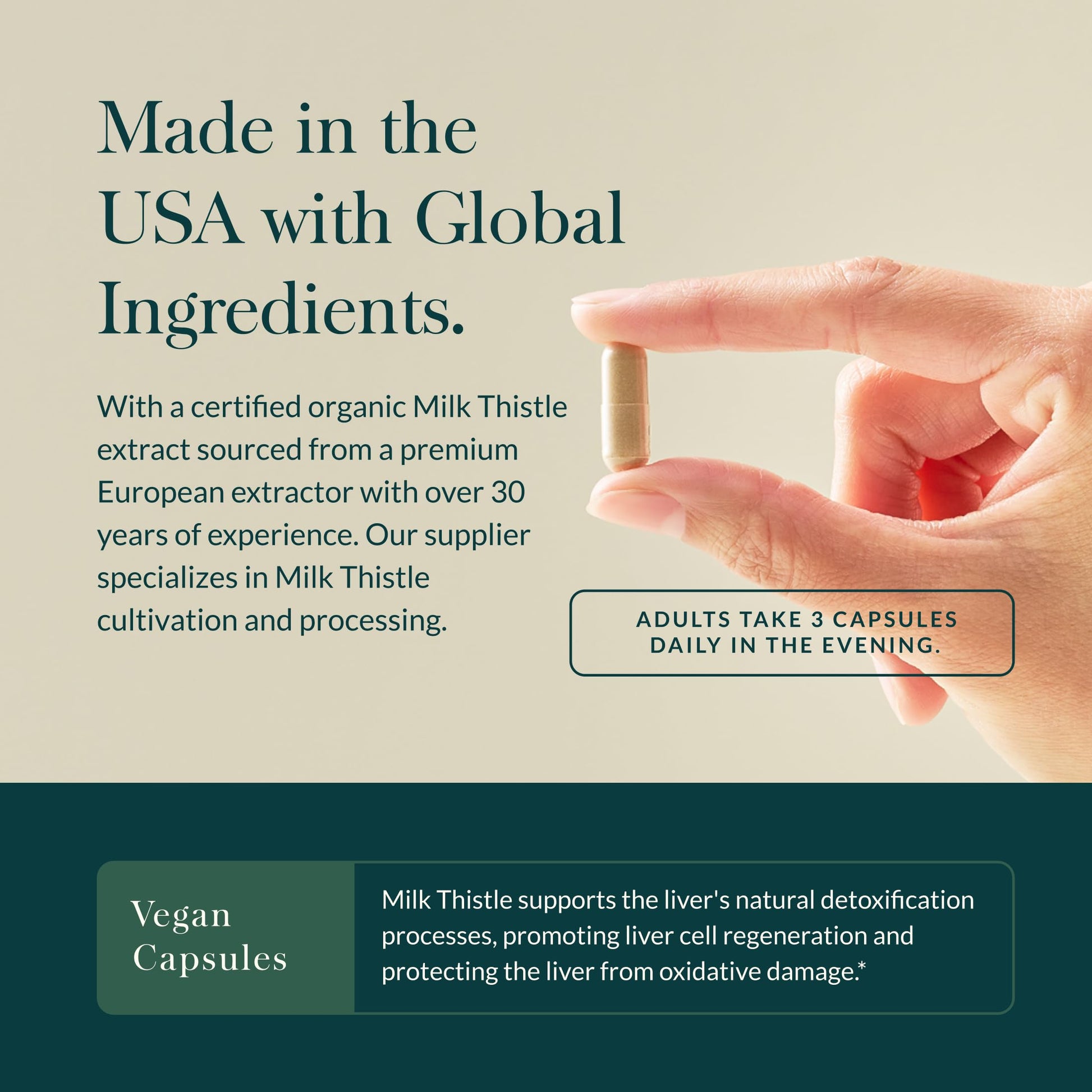 Fast dissolving vegan phyto capsules displaying clean plant based ingredients label