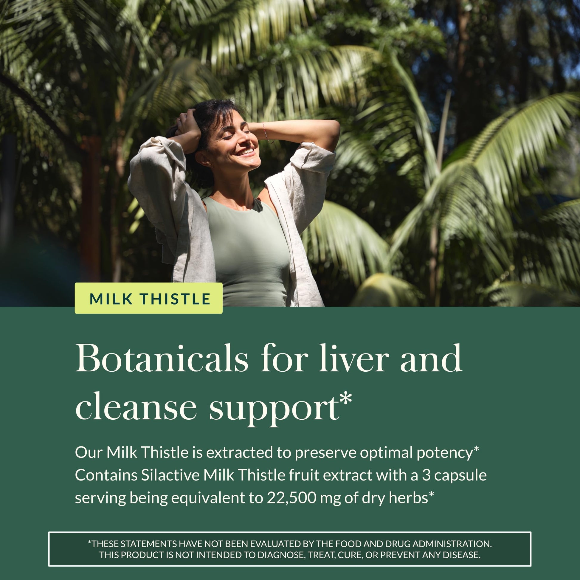 Premium imported USA beauty and health care packaging of liver detox supplement