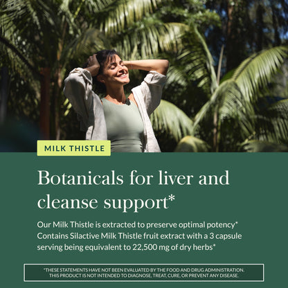 Premium imported USA beauty and health care packaging of liver detox supplement