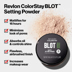 Revlon ColorStay mattifying pressed powder compact open
