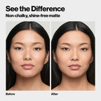 Revlon blotting powder angled view showing compact design