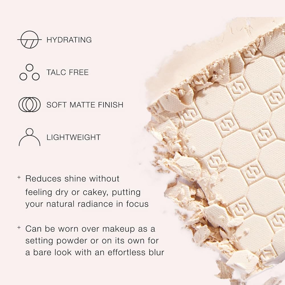 Side profile of Jouer Soft Focus Hydrate and Setting Powder compact