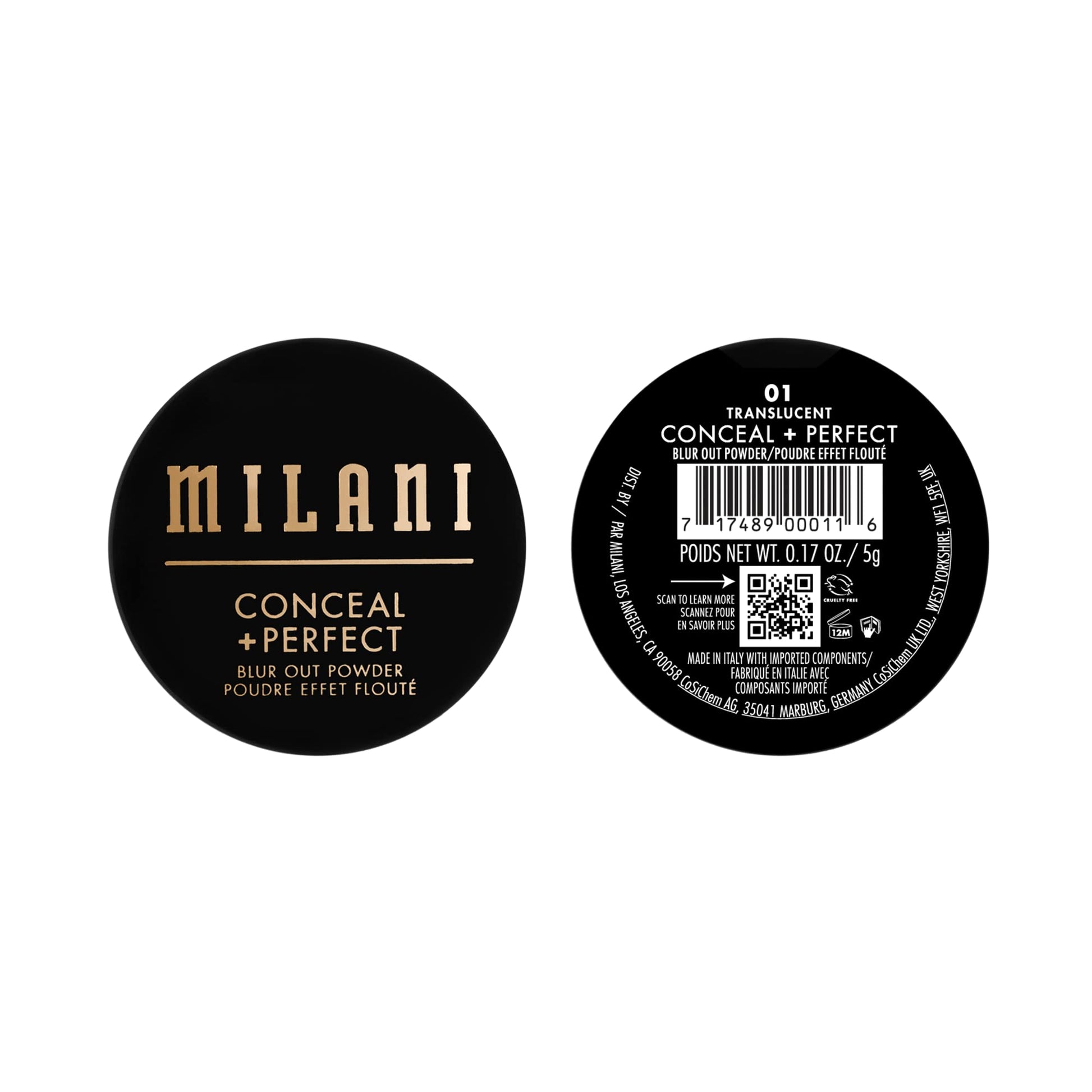 Professional makeup setting powder for all skin tones
