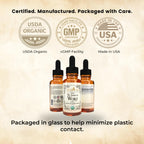 Khroma Herbal Products alcohol free liquid herbal supplement ingredient list view