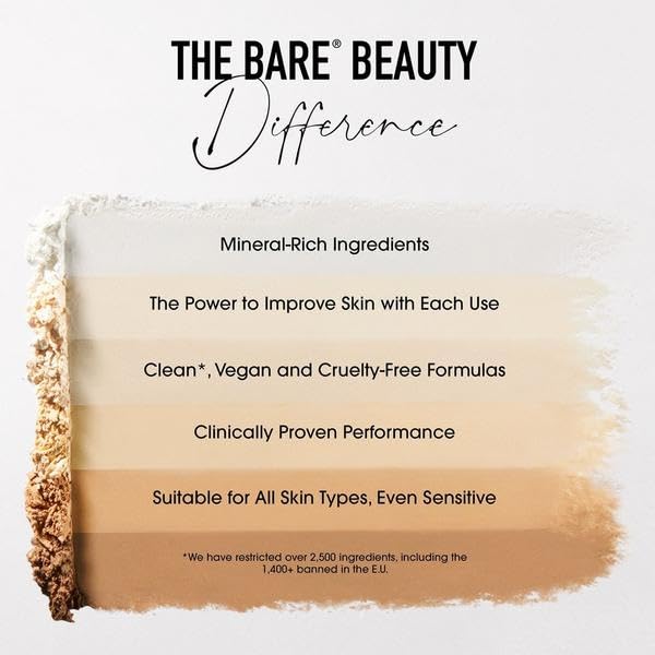 BareMinerals clean beauty makeup setting powder for oily skin.