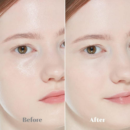 Etude Zero Sebum powder container with lid open