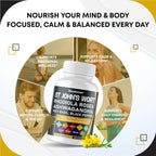 Authentic USA imported GUDOMET adaptogen capsules for emotional restoration support