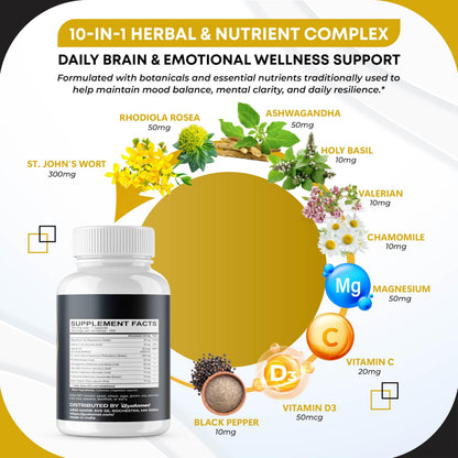 GUDOMET vegetative dietary supplement capsules showcasing seventy five day supply details