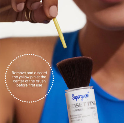Supergoop! sunscreen powder for on-the-go protection