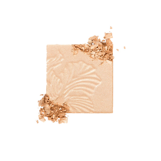 Wet N Wild Golden Flower Crown highlighter compact open