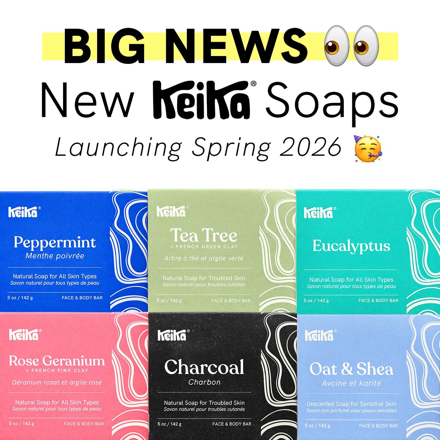 Keika charcoal soap for eczema and psoriasis acne care
