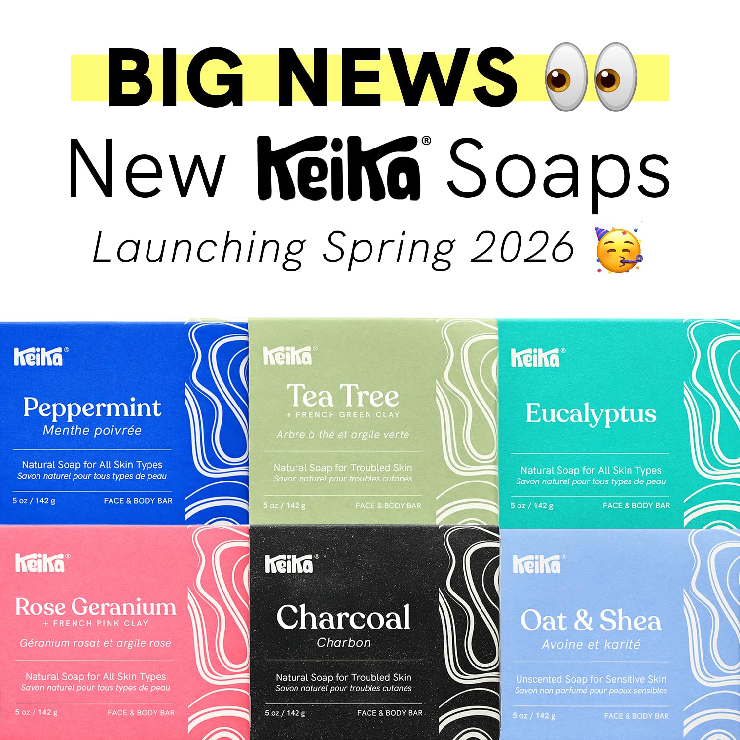 Keika charcoal soap for eczema and psoriasis acne care