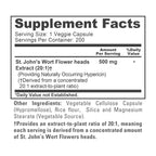 Non GMO and vegan certified NusaPure herbal extract capsules bottle layout