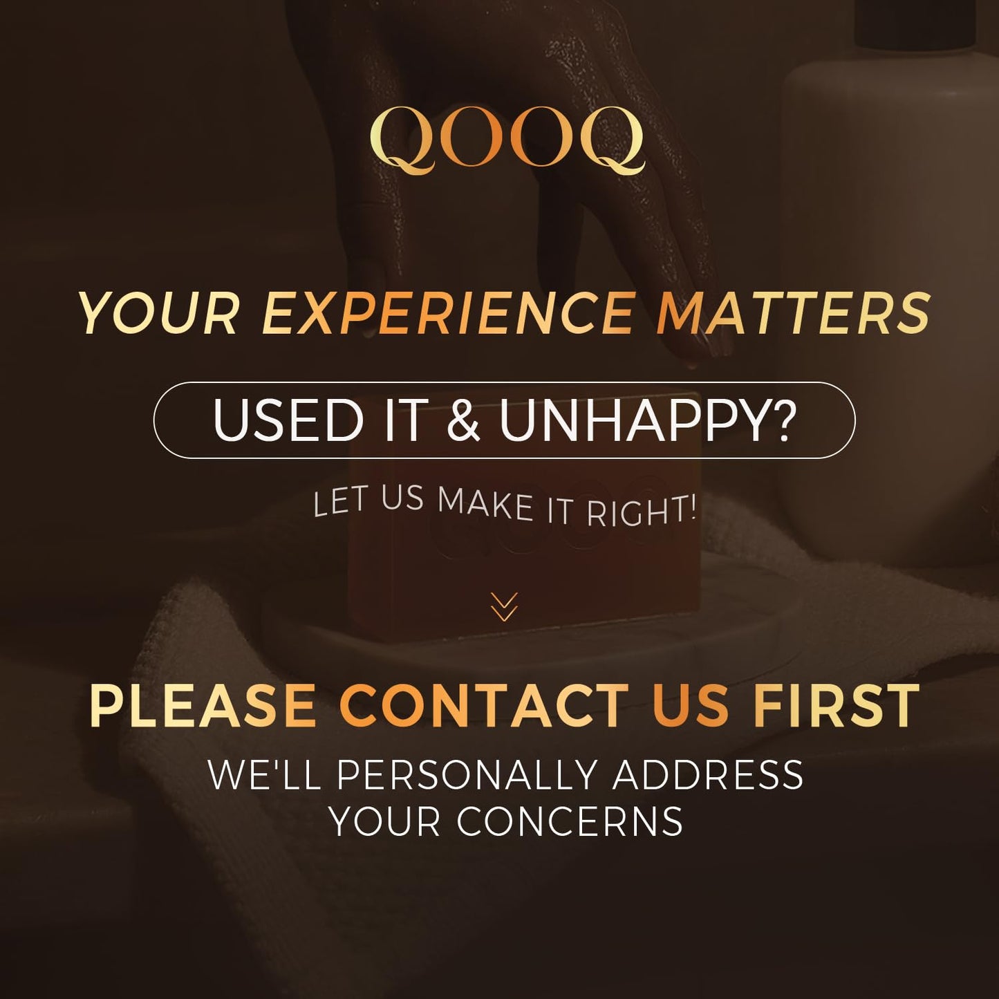 Qooq soap for facial and body cleansing