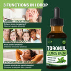 Verdeherb Lemon Balm liquid drops bottle showing the dropper applicator for precise dosing.