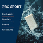 Mando Pro Sport bar displayed with ingredients label