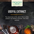 Close up of Frontier Co Op organic cut and sifted herb texture