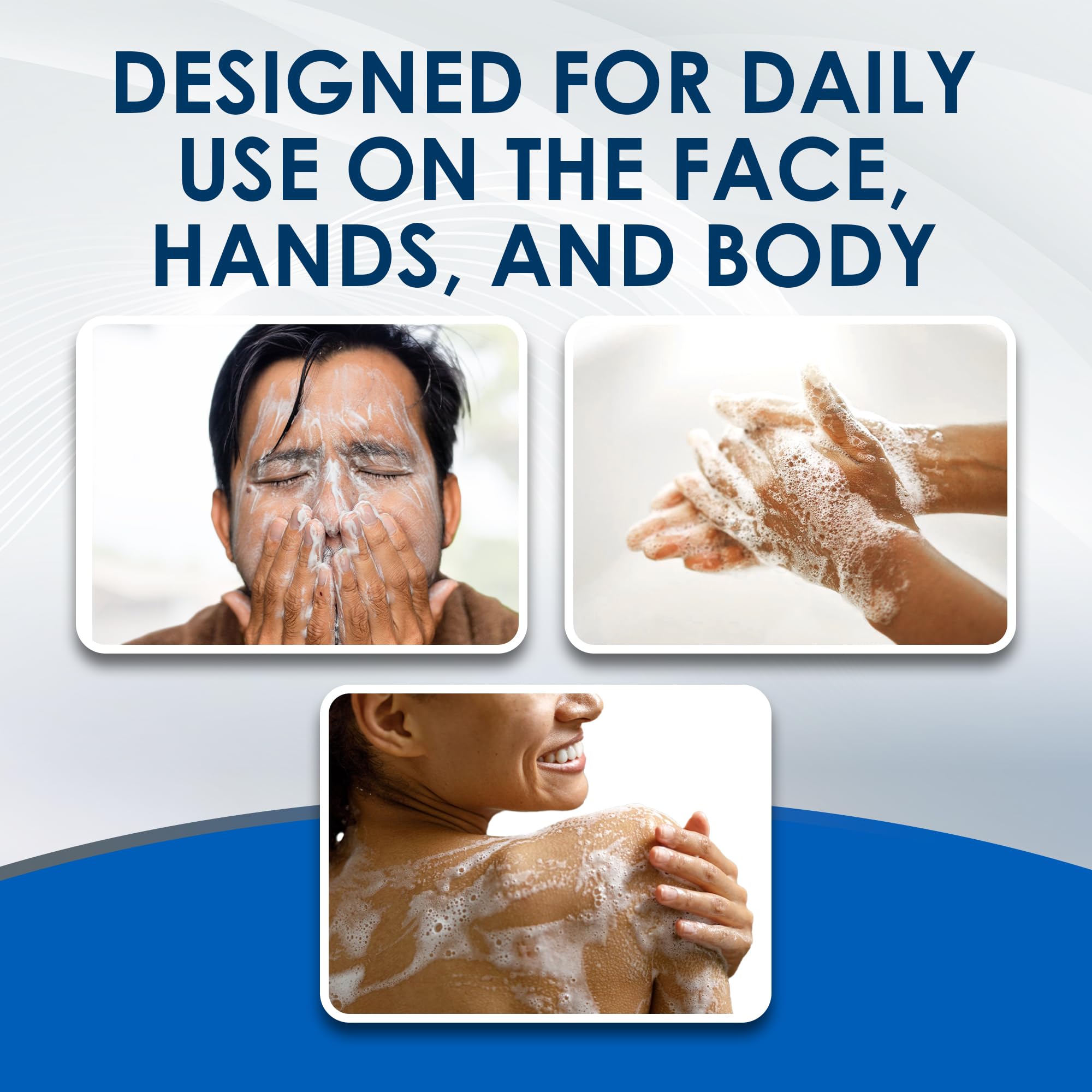Dermatologist recommended non comedogenic face and body wash bar