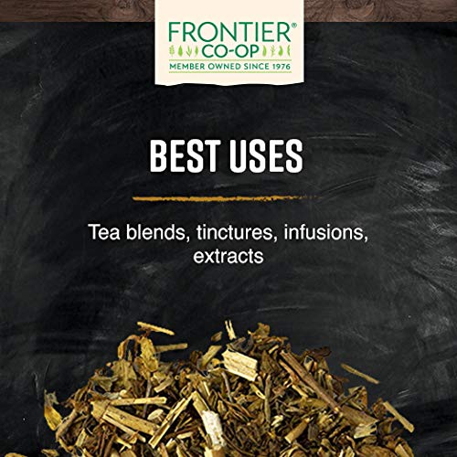 Frontier Co Op Saint Johns Wort dried herb inside bowl