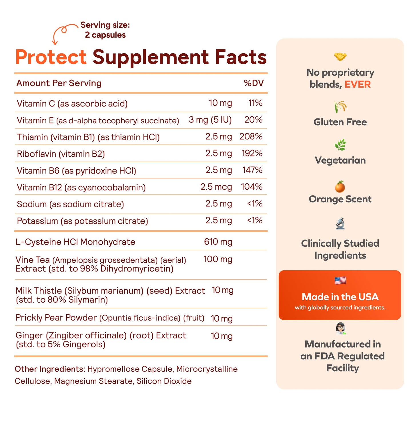Cheers Protect daily liver supplement capsules for adults