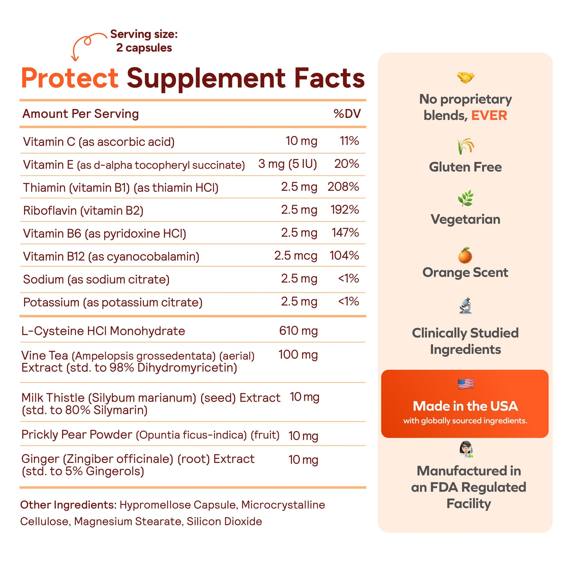 Cheers Protect daily liver supplement capsules for adults